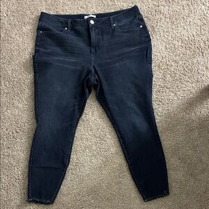 LC Lauren Conrad Women's Navy Skinny Jeans